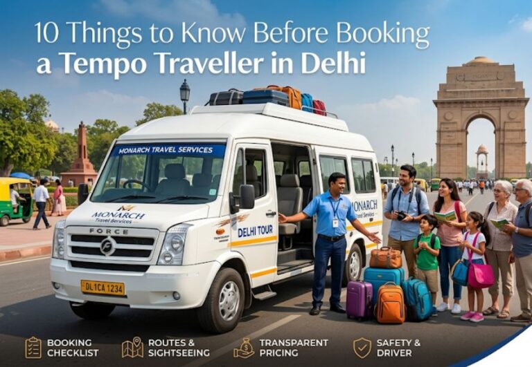 10 Things to Know Before Booking a Tempo Traveller in Delhi