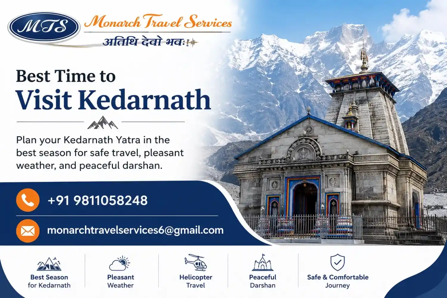 Best Time to Visit Kedarnath
