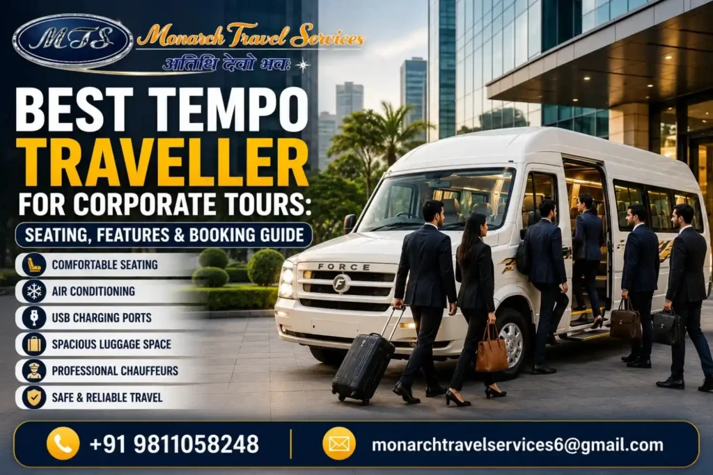 Tempo Traveller for Corporate Tours