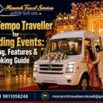 Best Tempo Traveller for Wedding Events: Seating, Features & Booking Guide